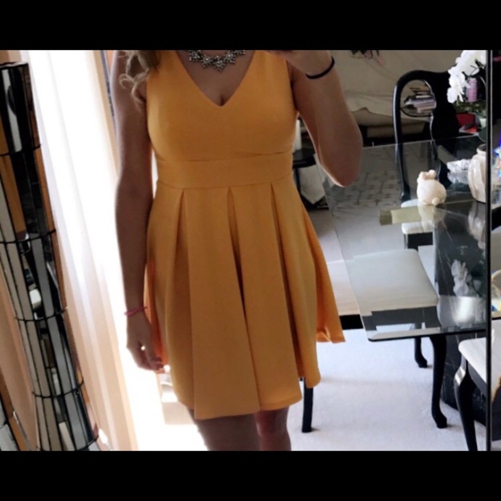 Yellow dress